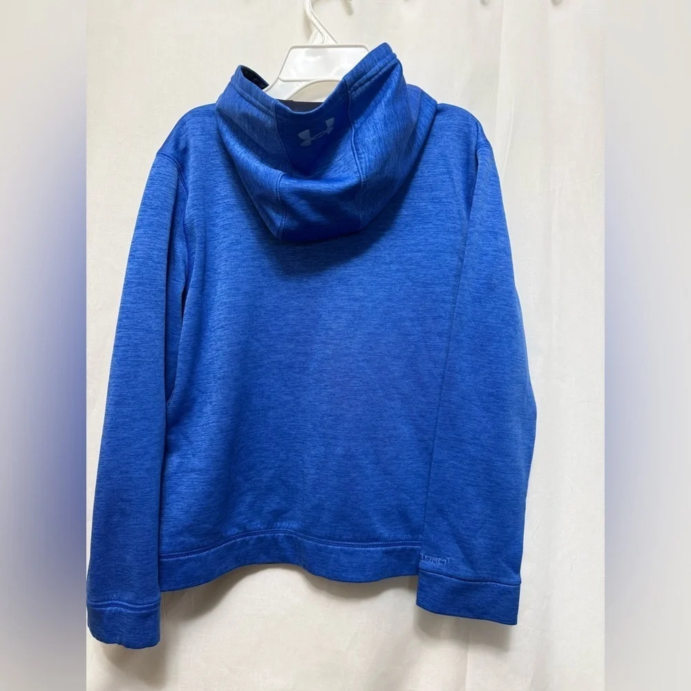 Under Armour Royal Blue Pullover Hoodie Youth Large 0134